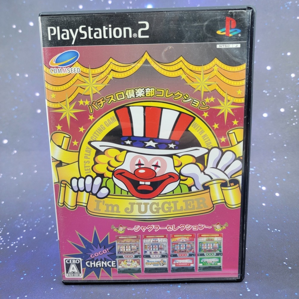 Pachislot Club Collection I'm Juggler EX (Sony PlayStation 2) JAPANESE Game 1199